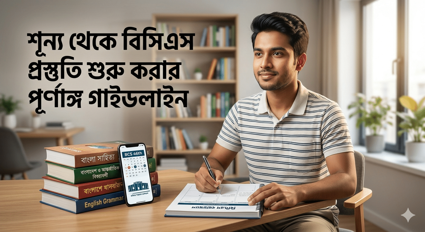 বিসিএস প্রস্তুতি শুরু করার গাইডলাইন ইমেজ 2026